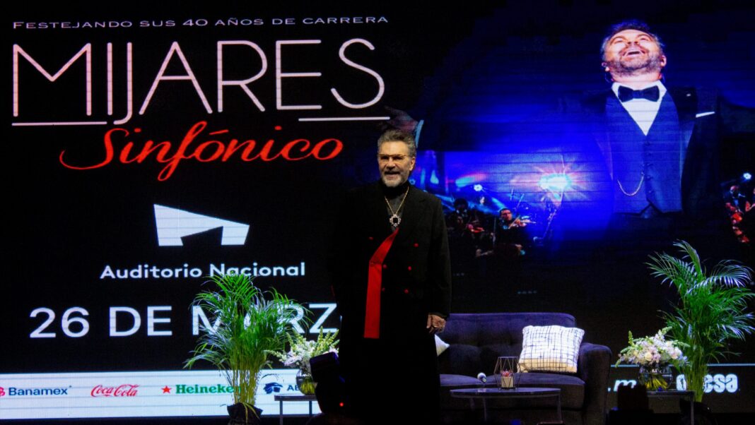 Mijares presenta “Mijares Sinfónico”