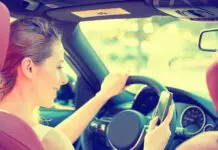 Distracción al volante