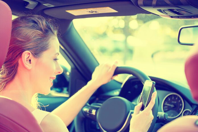 Distracción al volante